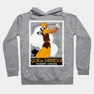 Vintage Travel Poster France Golf de Sarlabot Hoodie